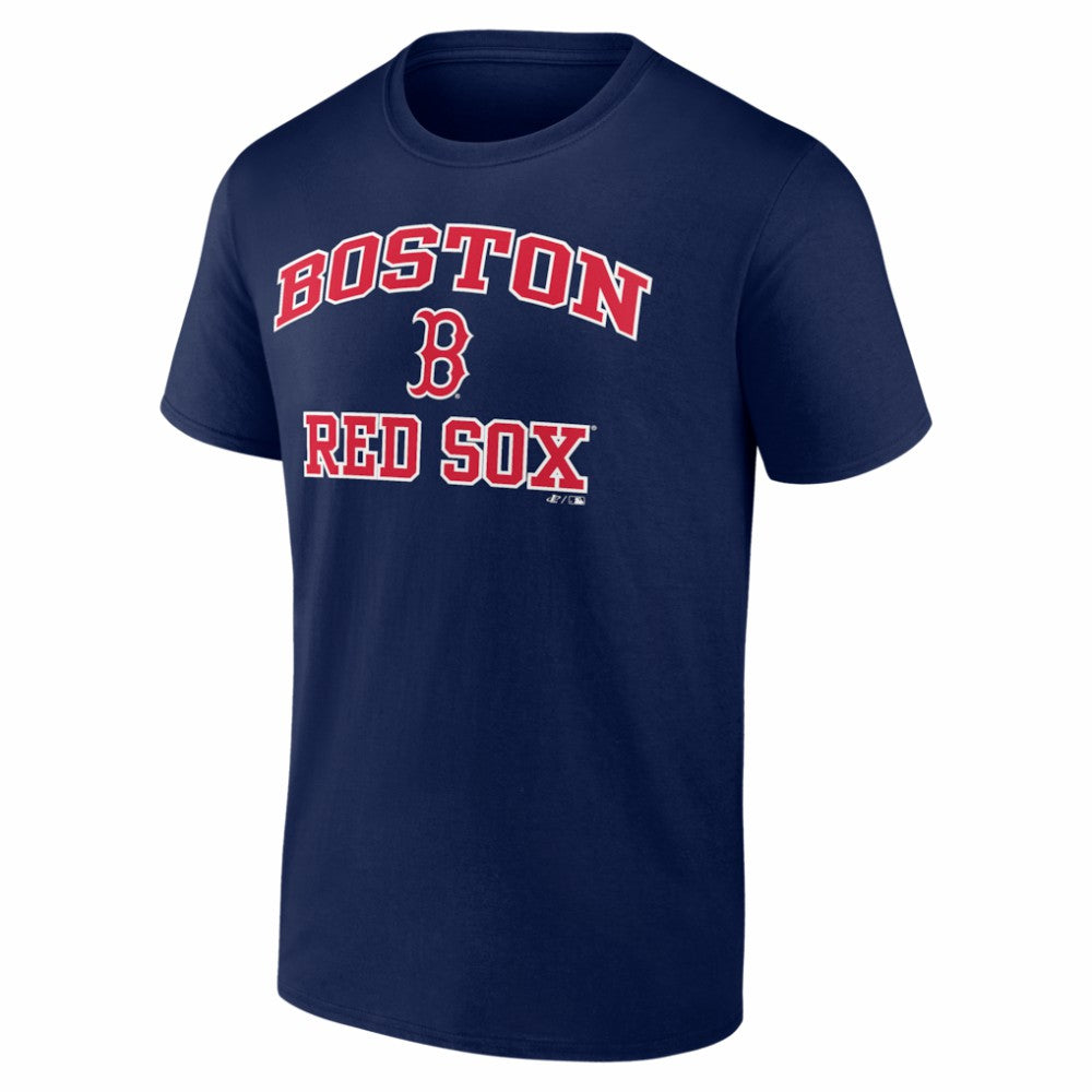 Boston Red Sox Logo Athletic Heart and Soul T-Shirt - MLB
