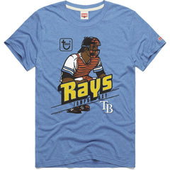 Tampa Bay Rays Homage x Topps Tri-Blend T-Shirt - MLB
