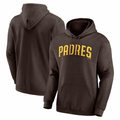 San Diego Padres Logo Athletic Wordmark Hoodie - MLB