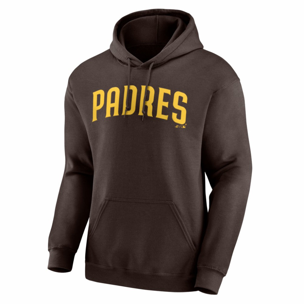 San Diego Padres Logo Athletic Wordmark Hoodie - MLB