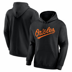 Baltimore Orioles Logo Athletic Wordmark Hoodie - MLB