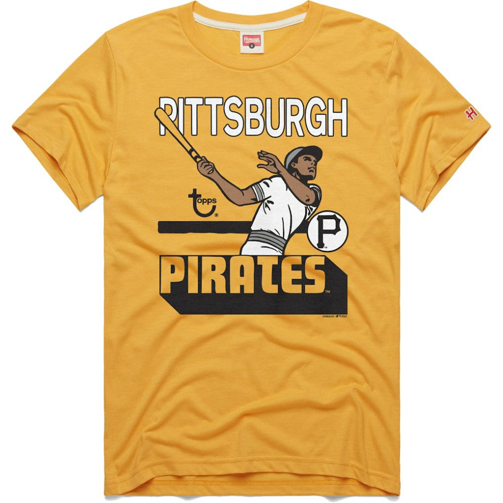 Pittsburgh Pirates Homage x Topps Tri-Blend T-Shirt - MLB