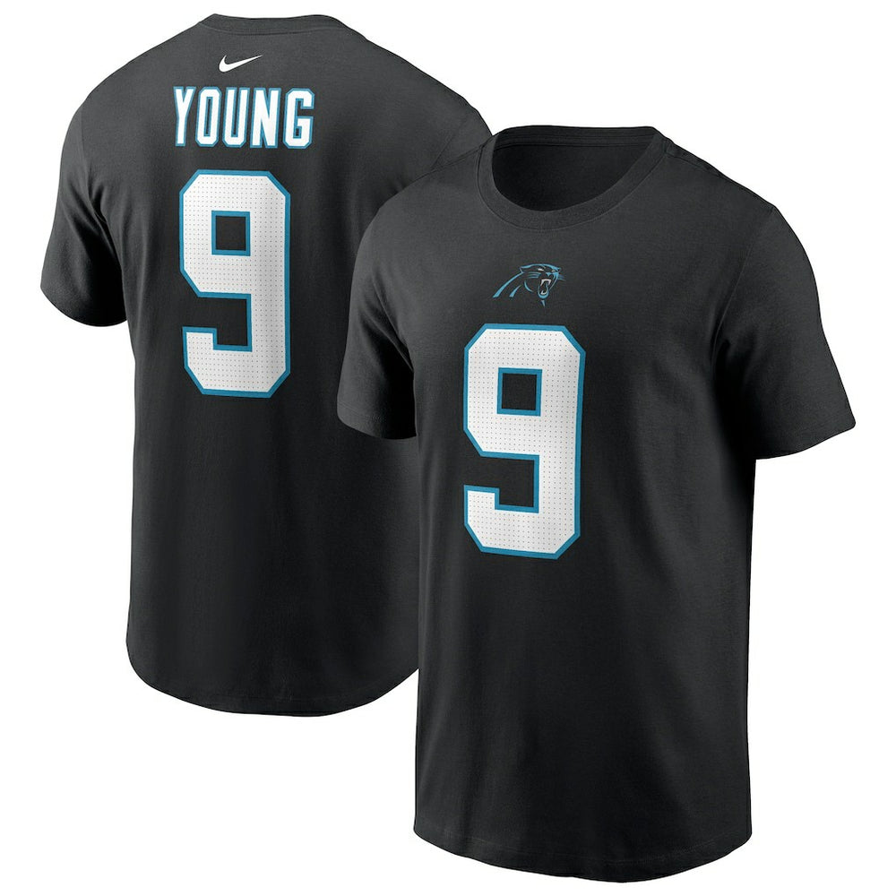 Bryce Young Carolina Panthers Player Name & Number T-Shirt Black | Nike for Sale