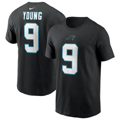 Bryce Young Carolina Panthers Player Name & Number T-Shirt Black | Nike for Sale
