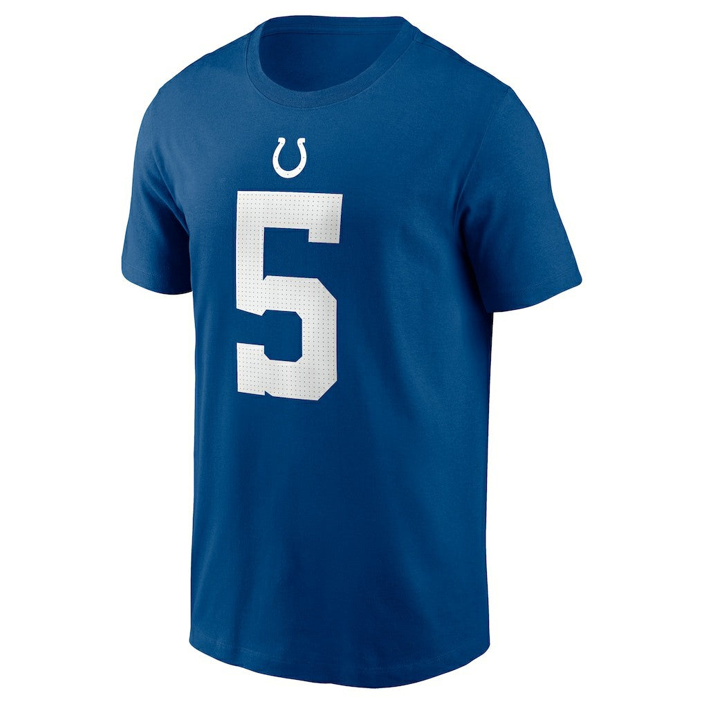 Anthony Richardson Indianapolis Colts Player Name & Number T-Shirt Royal | Nike for Sale
