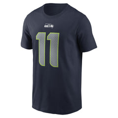 Jaxon Smith-Njigba Seattle Seahawks Player Name & Number T-Shirt Navy | Nike for Sale
