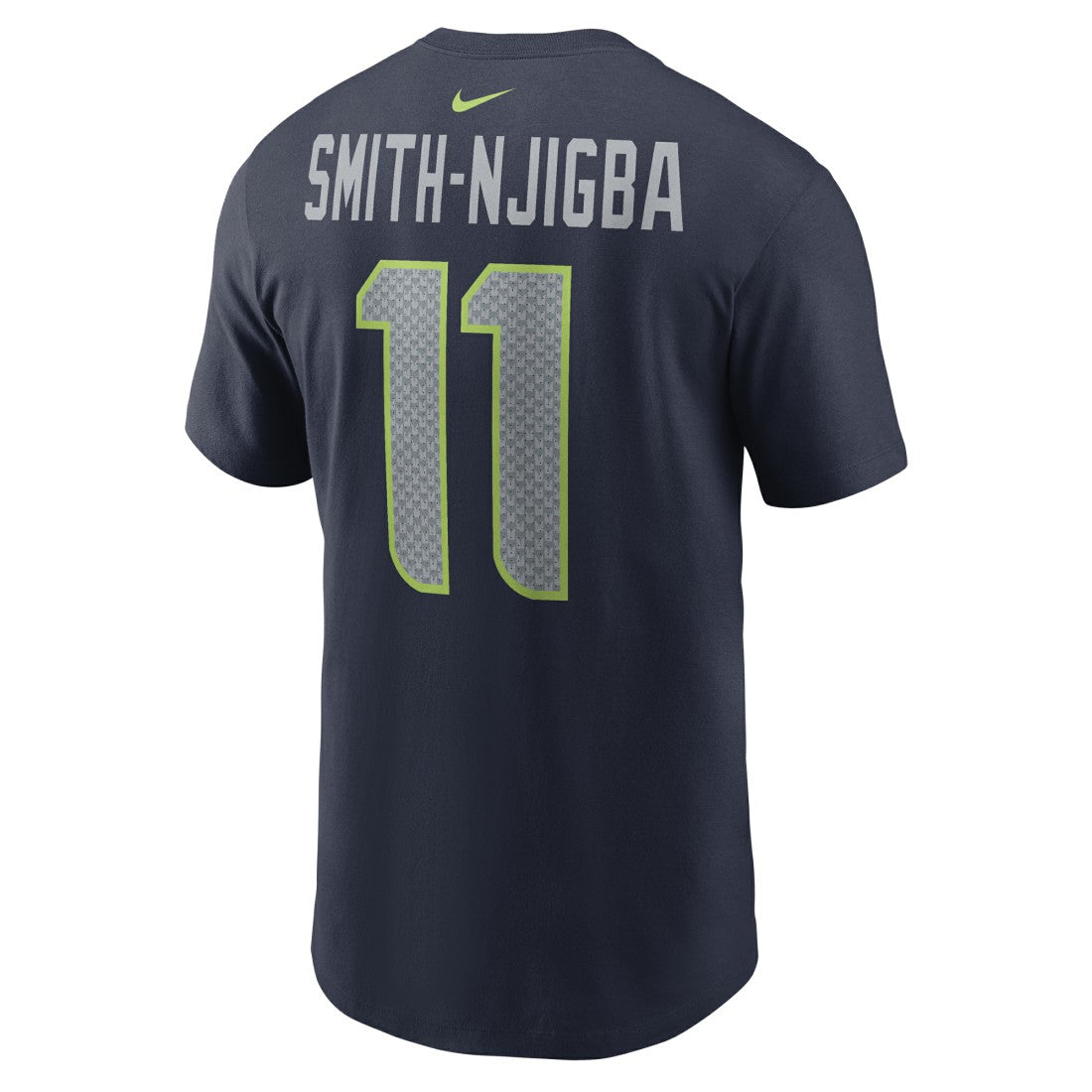 Jaxon Smith-Njigba Seattle Seahawks Player Name & Number T-Shirt Navy | Nike for Sale