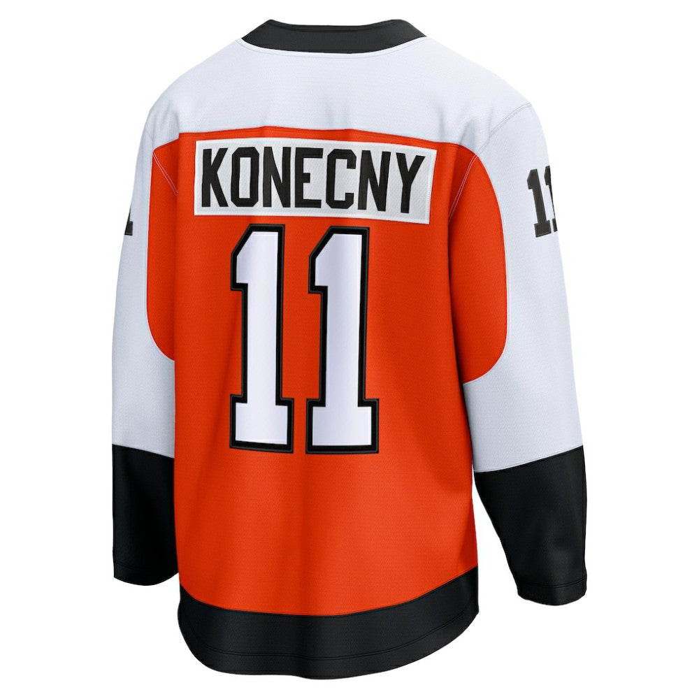 Travis Konecny Philadelphia Flyers Fanatics Home Breakaway Jersey - Orange - NHL