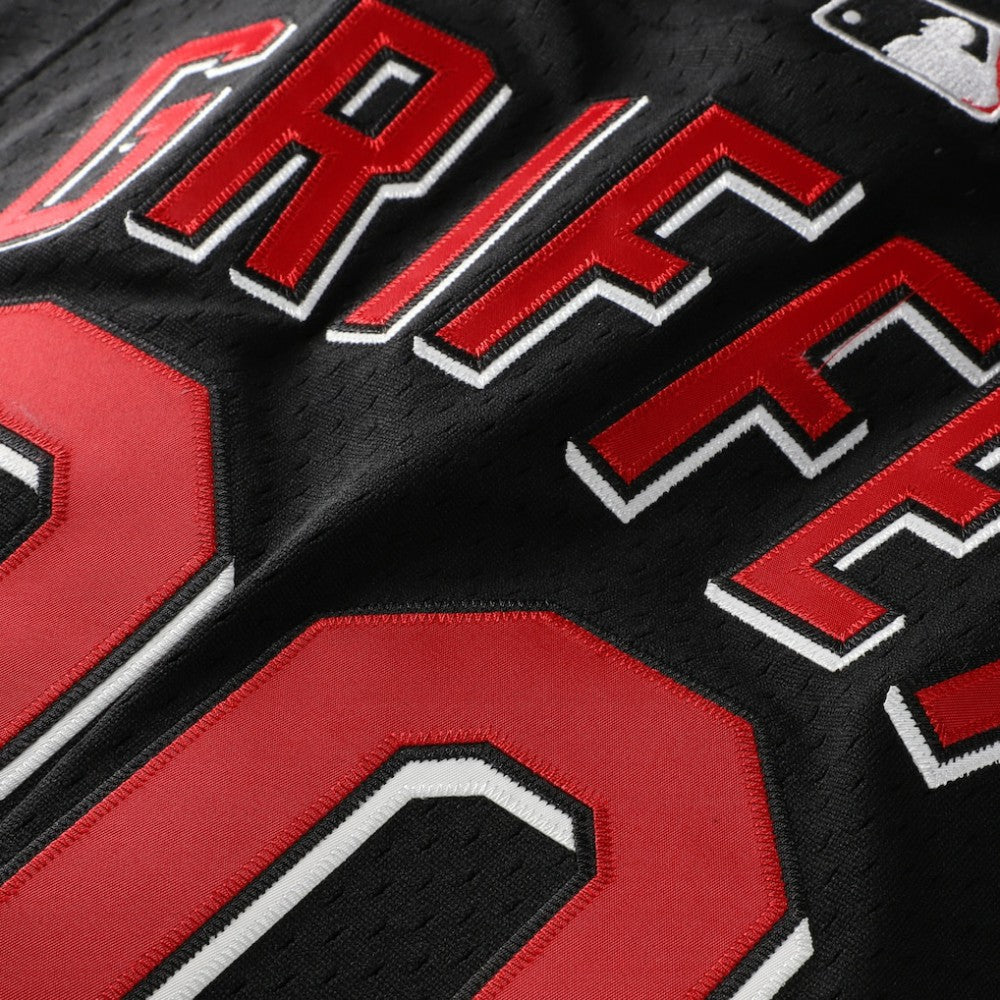 Ken Griffey Jr. Cincinnati Reds Mitchell & Ness Big & Tall Cooperstown Mesh Batting Practice Jersey - MLB
