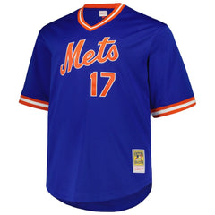 Keith Hernandez New York Mets Mitchell & Ness 1986 Cooperstown Collection Mesh Pullover Jersey - MLB