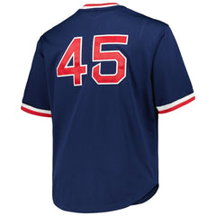 Pedro Martinez Boston Red Sox Mitchell & Ness 1999 Cooperstown Collection Mesh Pullover Jersey - MLB