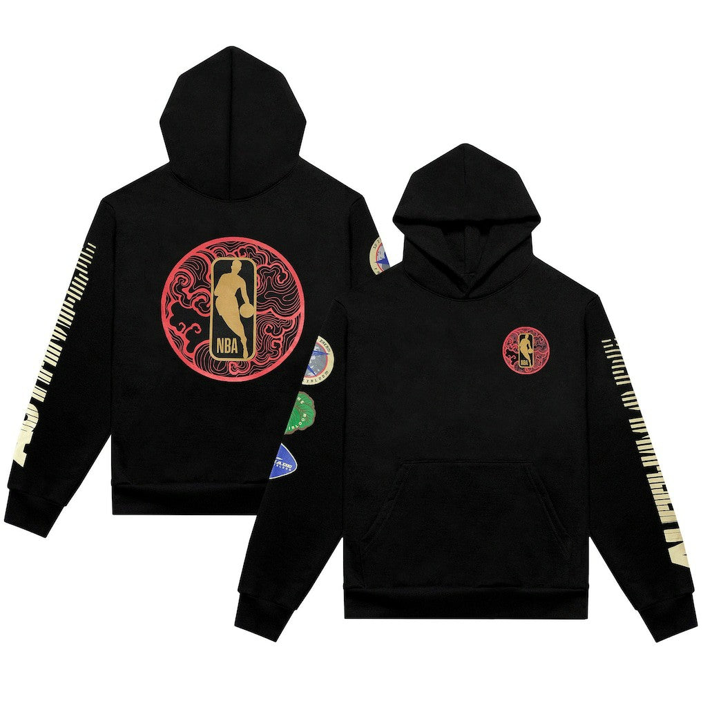 AUTHMADE Unisex Asian-American Pacific Islander Heritage Collection Heirloom Pullover Hoodie Black - NBA