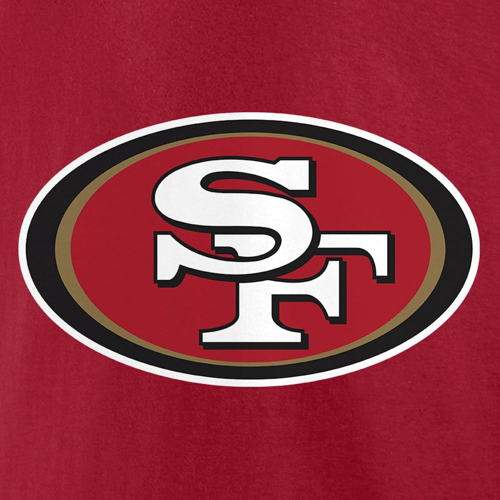 Christian McCaffrey San Francisco 49ers Player Icon Name & Number T-Shirt Scarlet | Fanatics