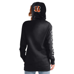 Cincinnati Bengals G-III 4Her by Carl Banks Women's Extra Inning Pullover Hoodie Black | NFL