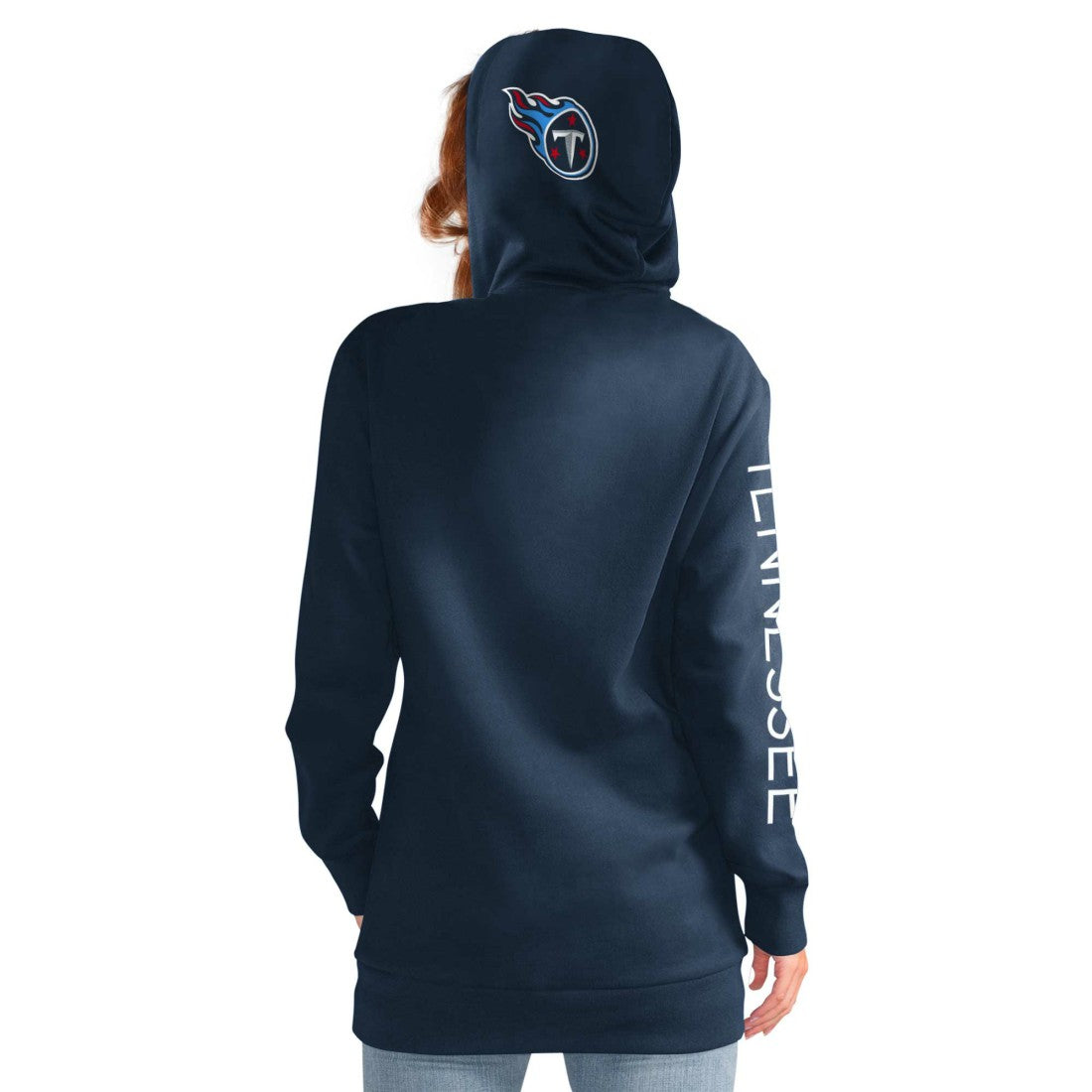 Tennessee Titans G-III 4Her by Carl Banks Women's Extra Inning Pullover Hoodie Navy | NFL