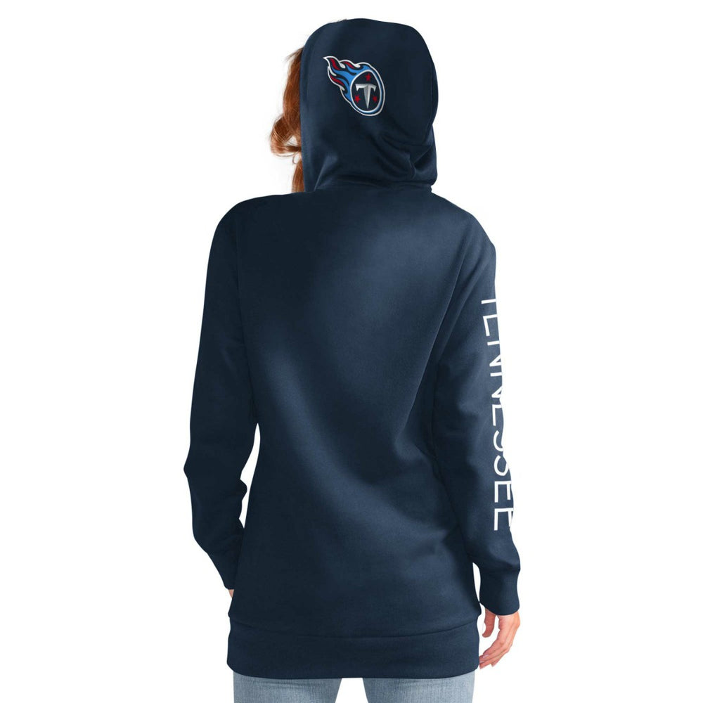 Tennessee Titans G-III 4Her by Carl Banks Women's Extra Inning Pullover Hoodie Navy | NFL