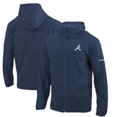 Atlanta Braves Columbia Omni-Wick It's Time Full-Zip Jacket - MLB