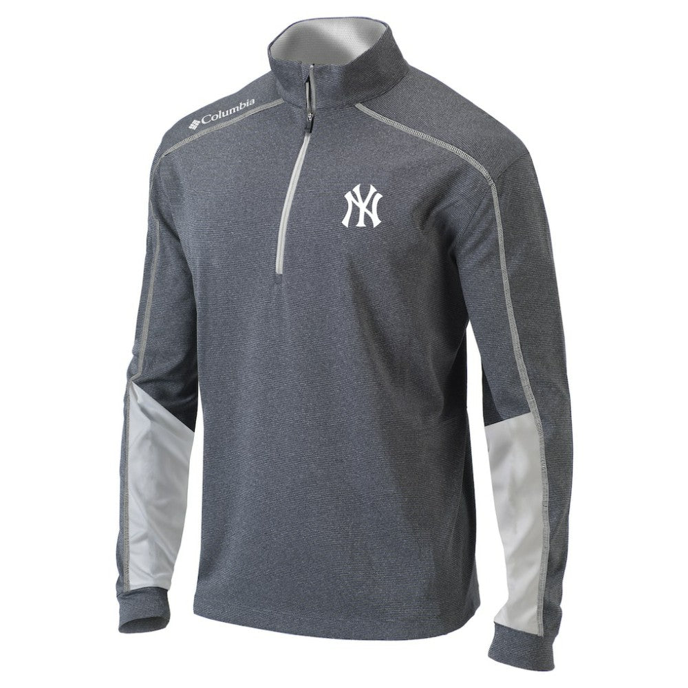 New York Yankees Columbia Omni-Wick Shotgun 2.0 Quarter-Zip Pullover Top - MLB