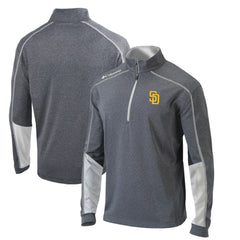 San Diego Padres Columbia Omni-Wick Shotgun 2.0 Quarter-Zip Pullover Top - MLB