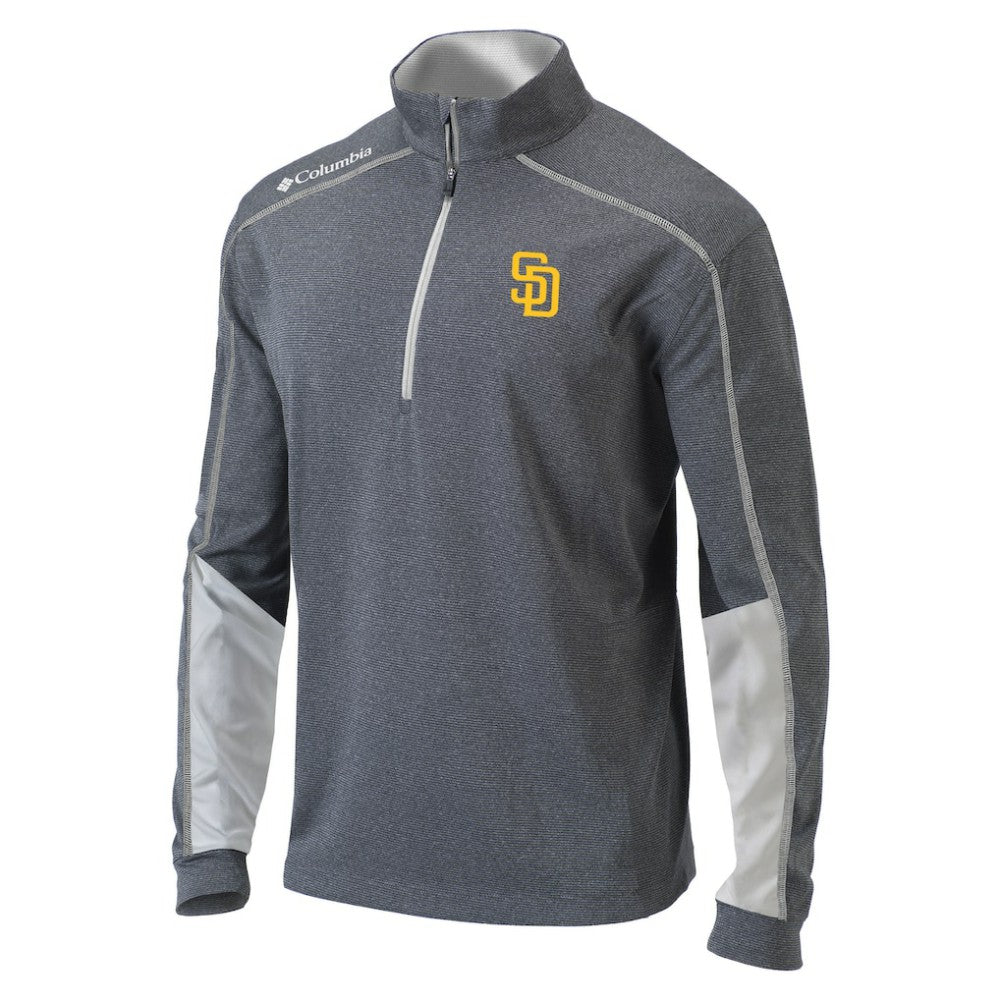 San Diego Padres Columbia Omni-Wick Shotgun 2.0 Quarter-Zip Pullover Top - MLB