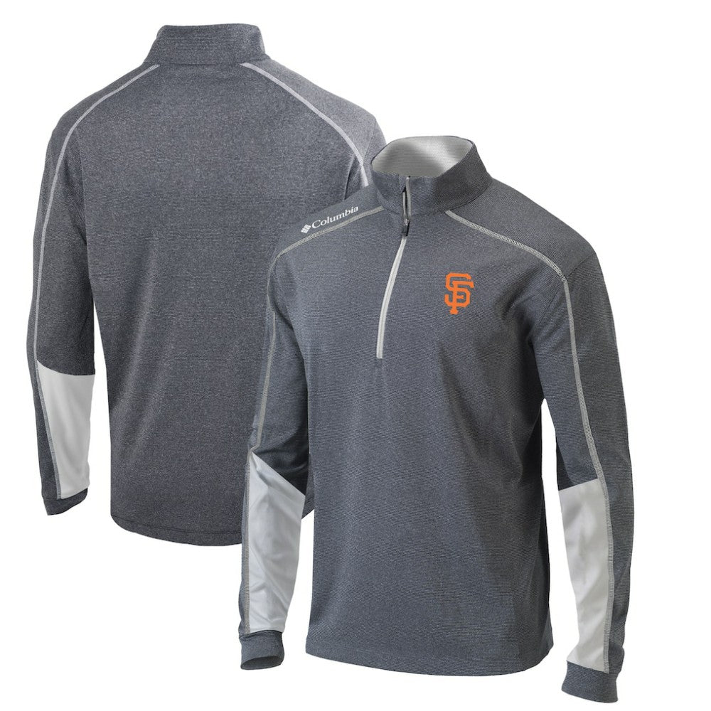 San Francisco Giants Columbia Omni-Wick Shotgun 2.0 Quarter-Zip Pullover Top - MLB