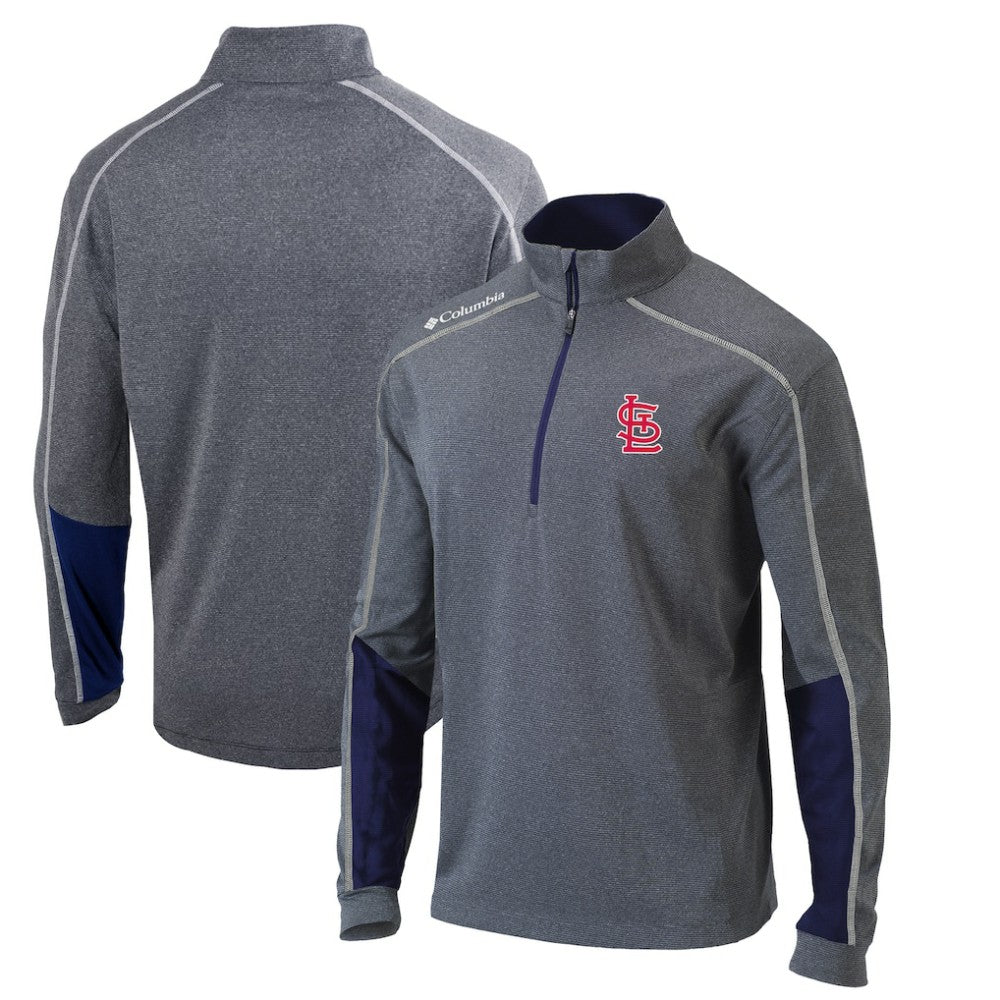 St. Louis Cardinals Columbia Omni-Wick Shotgun 2.0 Quarter-Zip Pullover Top - MLB
