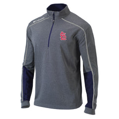 St. Louis Cardinals Columbia Omni-Wick Shotgun 2.0 Quarter-Zip Pullover Top - MLB