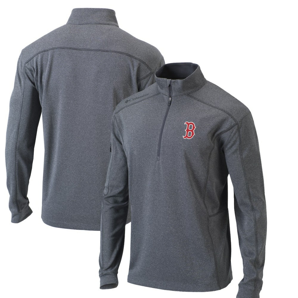 Boston Red Sox Columbia Omni-Wick Shotgun Quarter-Zip Pullover Top - MLB