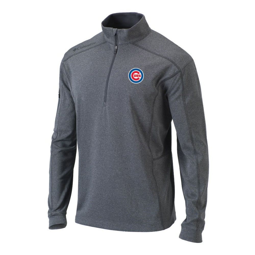 Chicago Cubs Columbia Omni-Wick Shotgun Quarter-Zip Pullover Top - MLB
