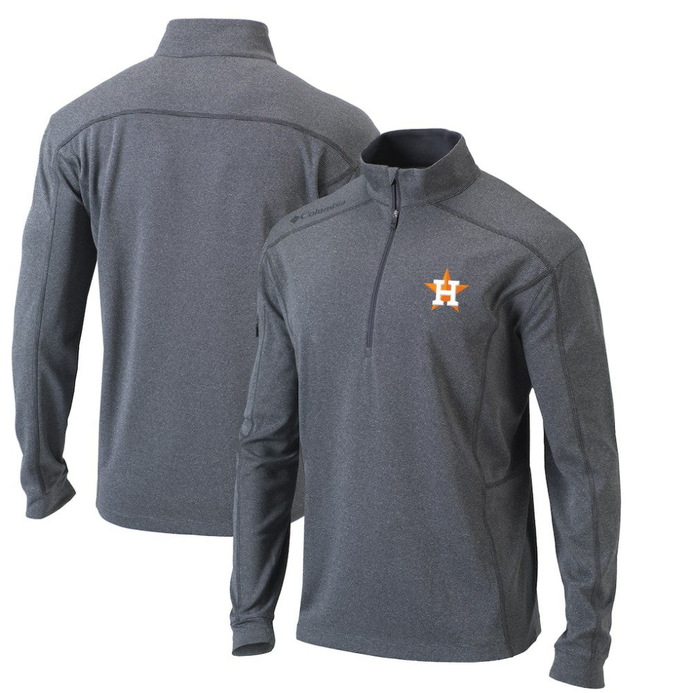Houston Astros Columbia Omni-Wick Shotgun Quarter-Zip Pullover Top - MLB