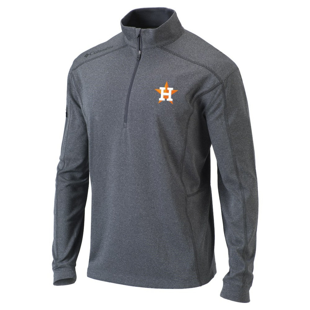 Houston Astros Columbia Omni-Wick Shotgun Quarter-Zip Pullover Top - MLB
