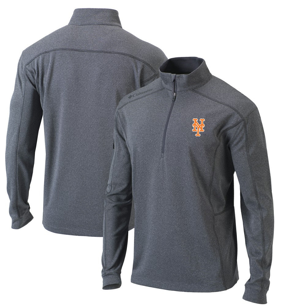 New York Mets Columbia Omni-Wick Shotgun Quarter-Zip Pullover Top - MLB