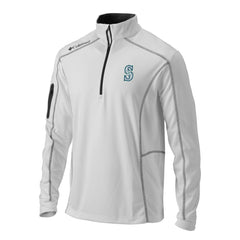 Seattle Mariners Columbia Omni-Wick Shotgun Quarter-Zip Pullover Top - MLB