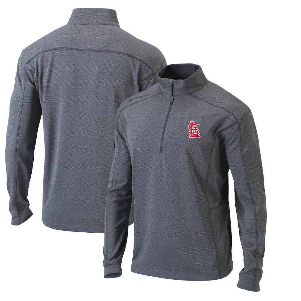 St. Louis Cardinals Columbia Omni-Wick Shotgun Quarter-Zip Pullover Top - MLB