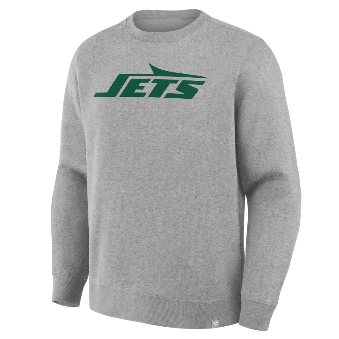New York Jets Primary Logo Legacy Sweatshirt Heather Gray | Fanatics