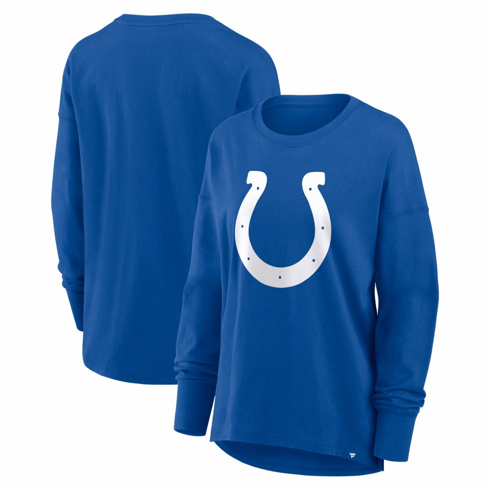 Indianapolis Colts Women's Essential Long Sleeve T-Shirt Royal | Fanatics