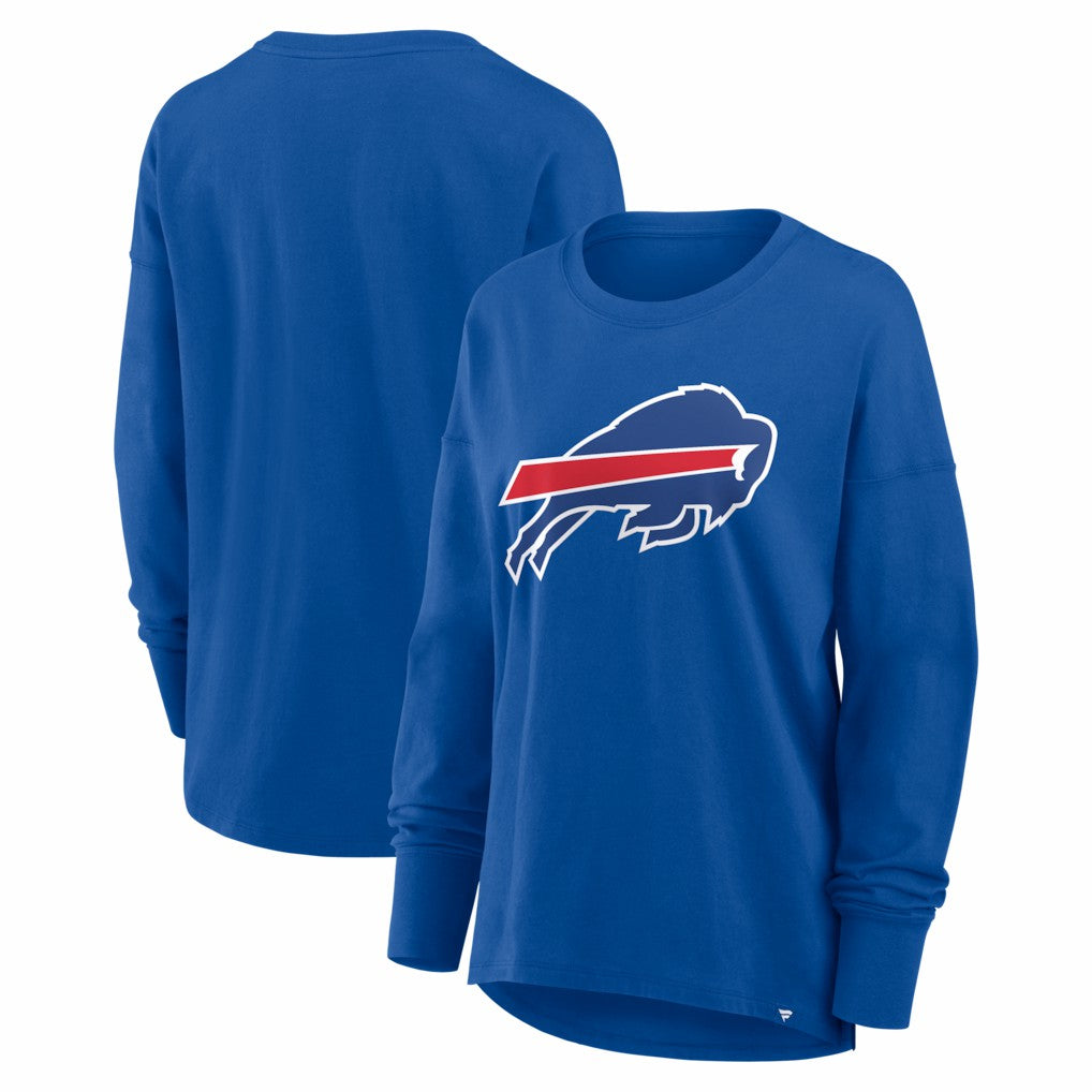 Buffalo Bills Women's Essential Long Sleeve T-Shirt Royal | Fanatics