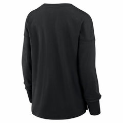 San Francisco 49ers Women's Essential Long Sleeve T-Shirt Black | Fanatics