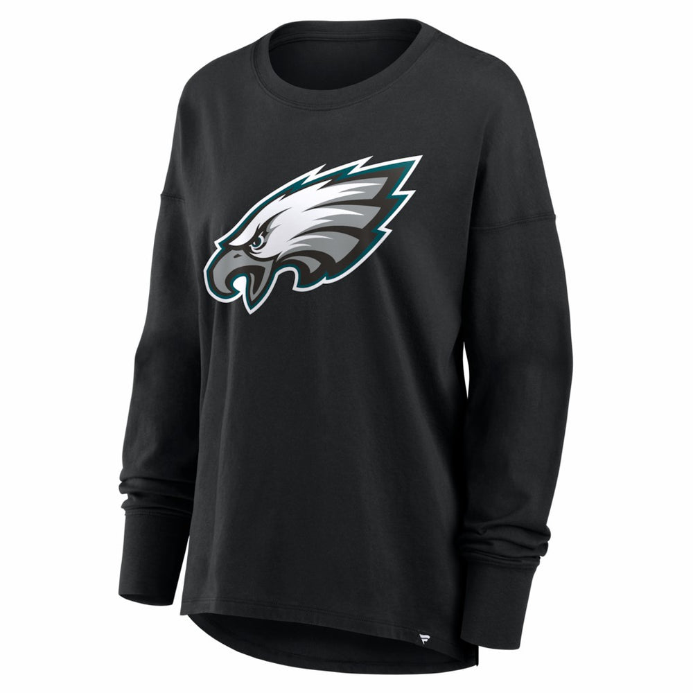 Philadelphia Eagles Women's Essential Long Sleeve T-Shirt Black | Fanatics