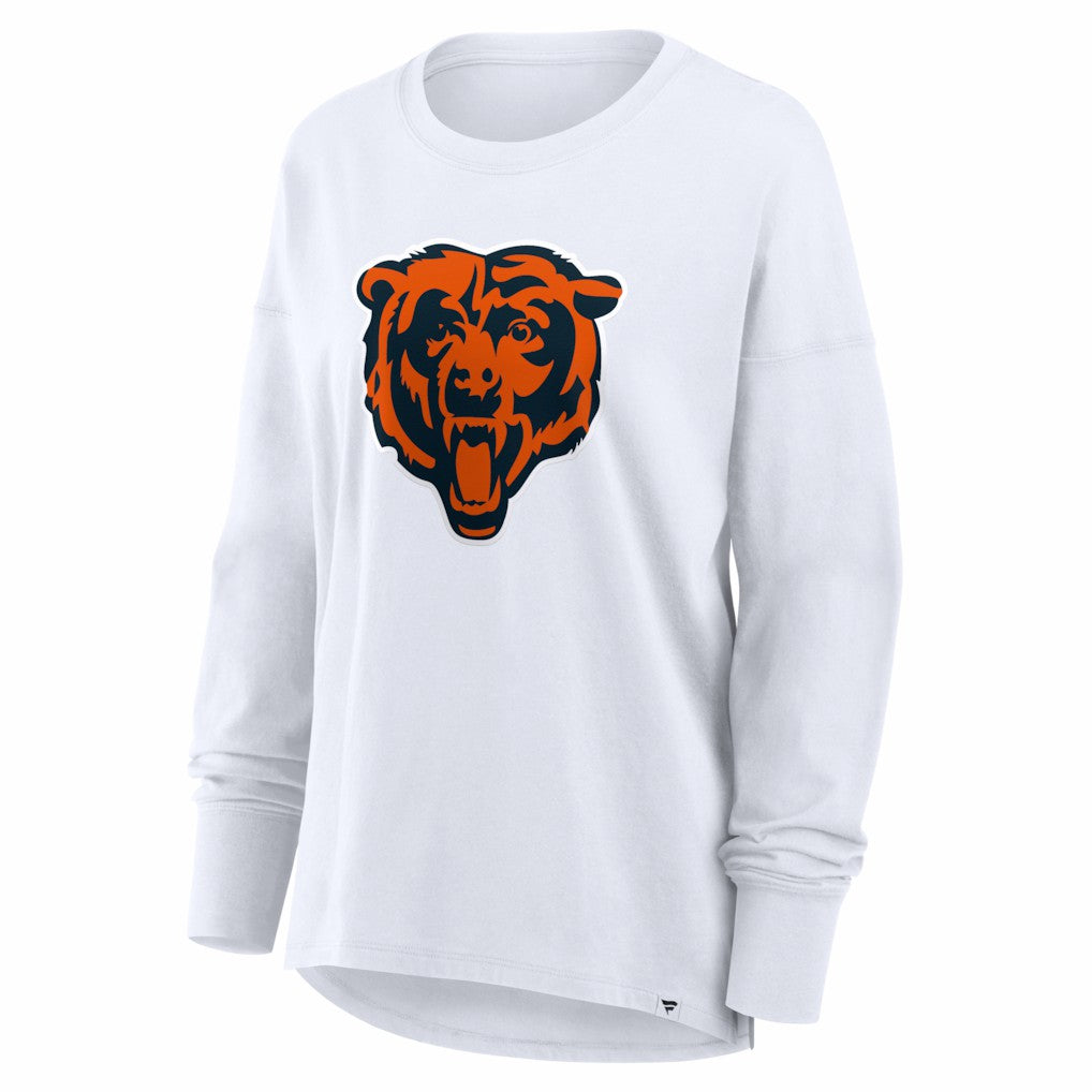 Chicago Bears Women's Essential Long Sleeve T-Shirt White | Fanatics