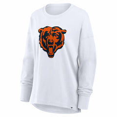 Chicago Bears Women's Essential Long Sleeve T-Shirt White | Fanatics