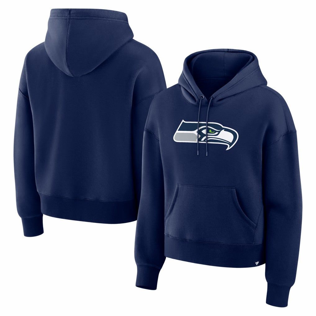 Seattle Seahawks Women's Essential Legacy Hoodie College Navy | Fanatics