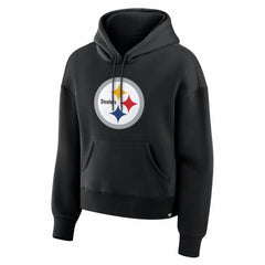 Pittsburgh Steelers Women's Essential Legacy Hoodie Black | Fanatics