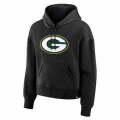 Green Bay Packers Women's Essential Legacy Hoodie Black | Fanatics