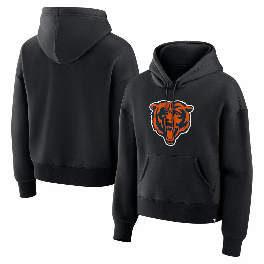 Chicago Bears Women's Essential Legacy Hoodie Black | Fanatics