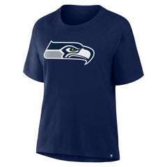 Seattle Seahawks Women's Essential Legacy T-Shirt College Navy | Fanatics