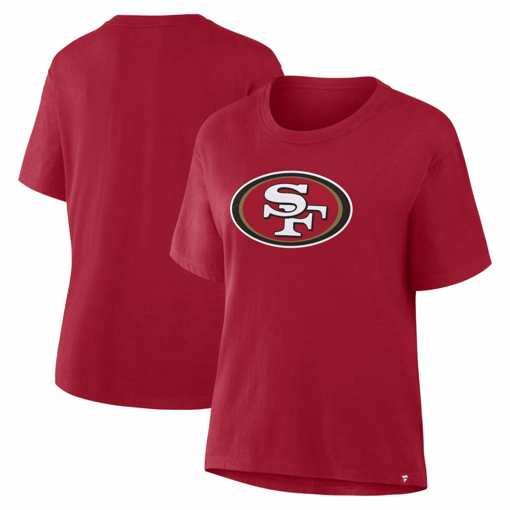San Francisco 49ers Women's Essential Legacy T-Shirt Scarlet | Fanatics