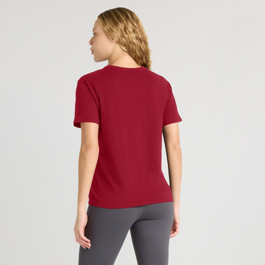 San Francisco 49ers Women's Essential Legacy T-Shirt Scarlet | Fanatics