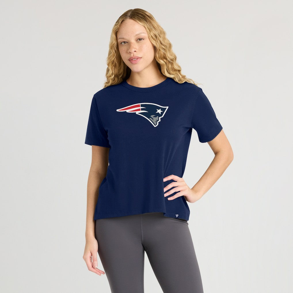 New England Patriots Women's Essential Legacy T-Shirt Navy | Fanatics
