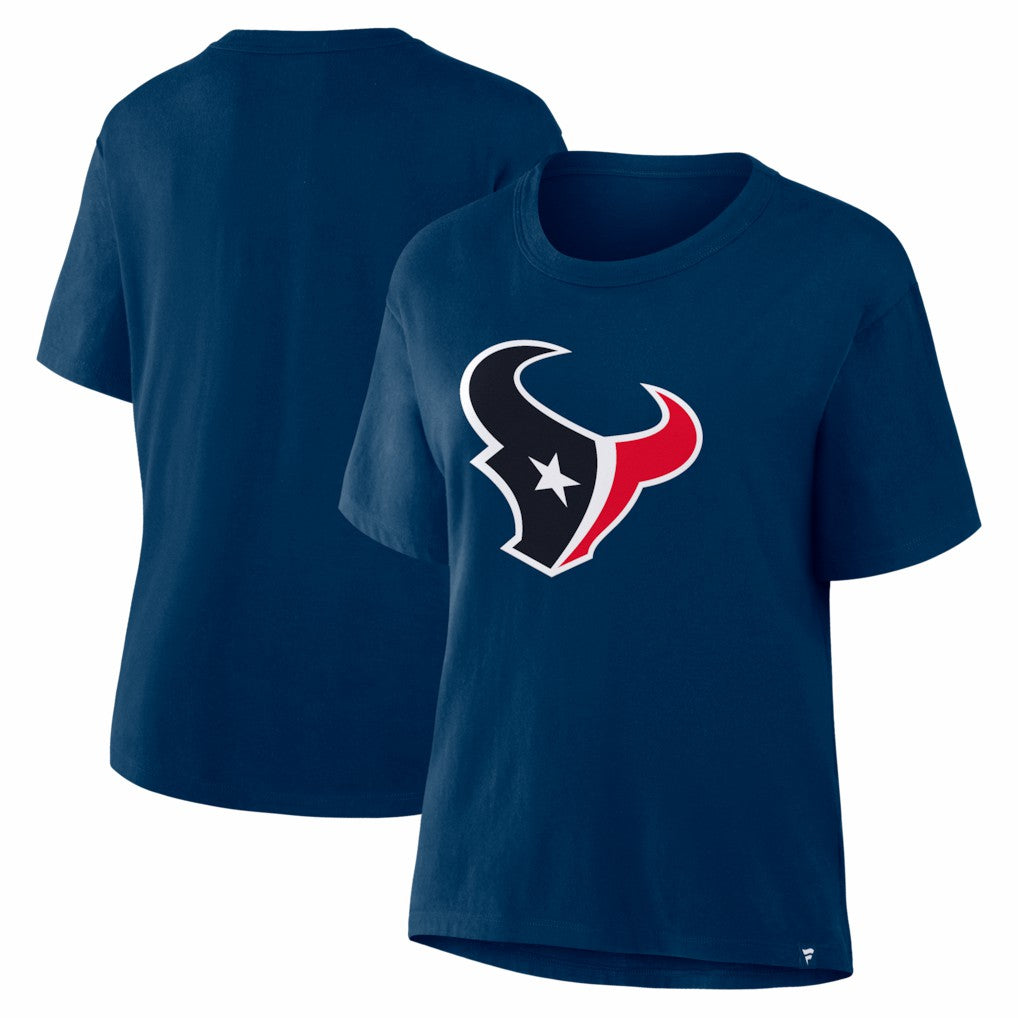 Houston Texans Women's Essential Legacy T-Shirt Navy | Fanatics
